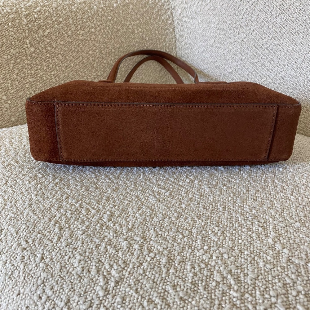 Madewell The Top-Zip Shoulder Bag Soft Mahogany - Picture 3 of 9
